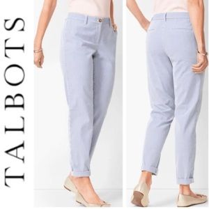 Talbots The Weekend Chino Stripe NWOT